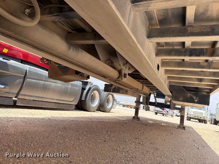 image for item YA4746 2012 Landoll Corporation drop tilt deck equipment trailer