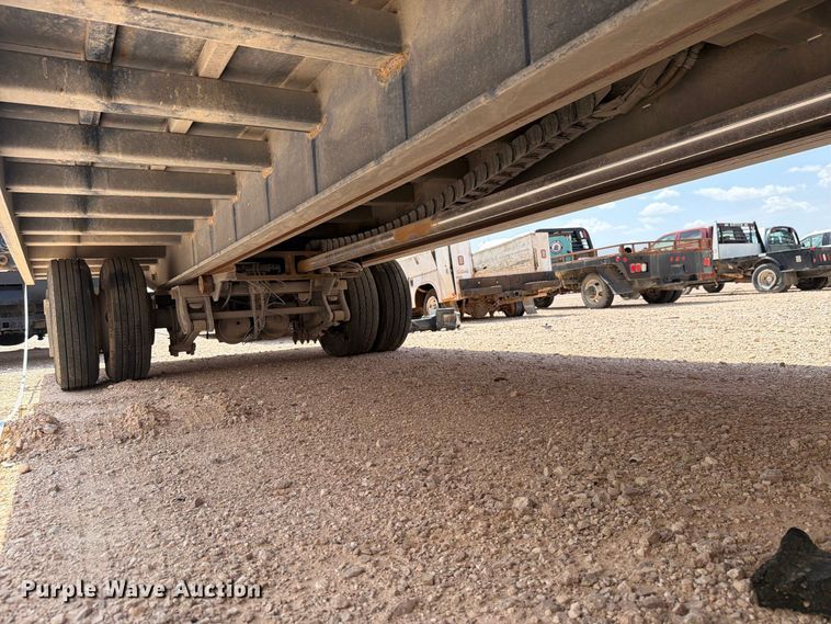 image for item YA4746 2012 Landoll Corporation drop tilt deck equipment trailer