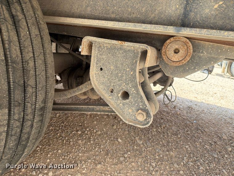 image for item YA4746 2012 Landoll Corporation drop tilt deck equipment trailer