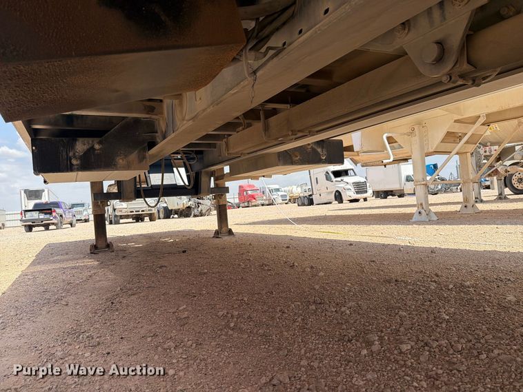 image for item YA4746 2012 Landoll Corporation drop tilt deck equipment trailer