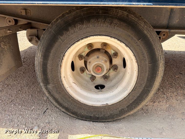 image for item YA4746 2012 Landoll Corporation drop tilt deck equipment trailer