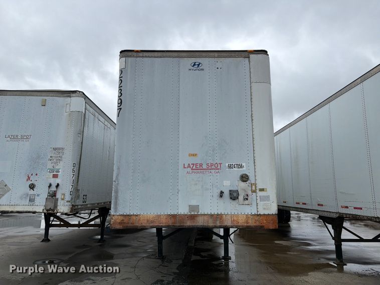 image for item YA5015 2001 Hyundai VI25301580SA dry van trailer