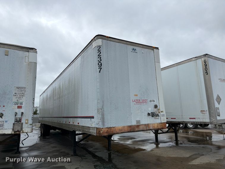 image for item YA5015 2001 Hyundai VI25301580SA dry van trailer