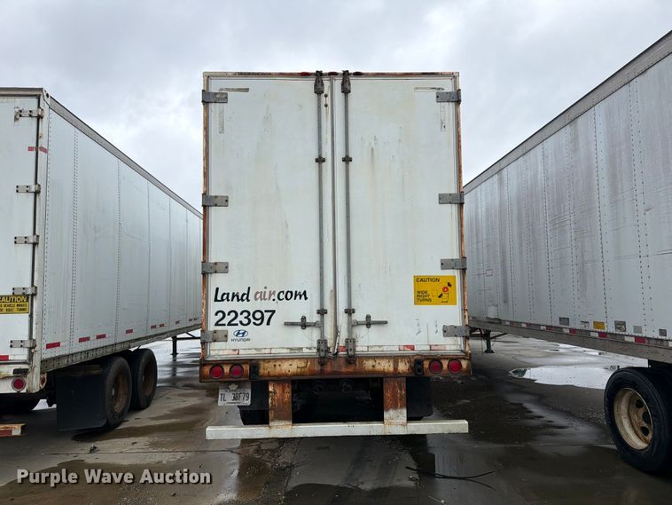image for item YA5015 2001 Hyundai VI25301580SA dry van trailer