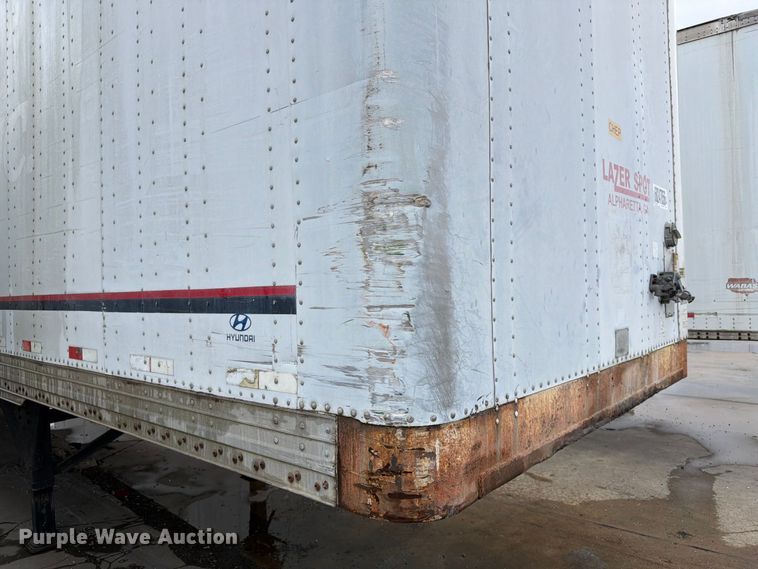 image for item YA5015 2001 Hyundai VI25301580SA dry van trailer