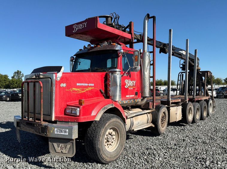 2006 Western Star 4900 crane truck