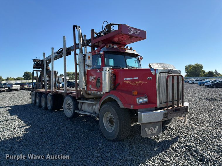 image for item YA5027 2006 Western Star 4900 crane truck