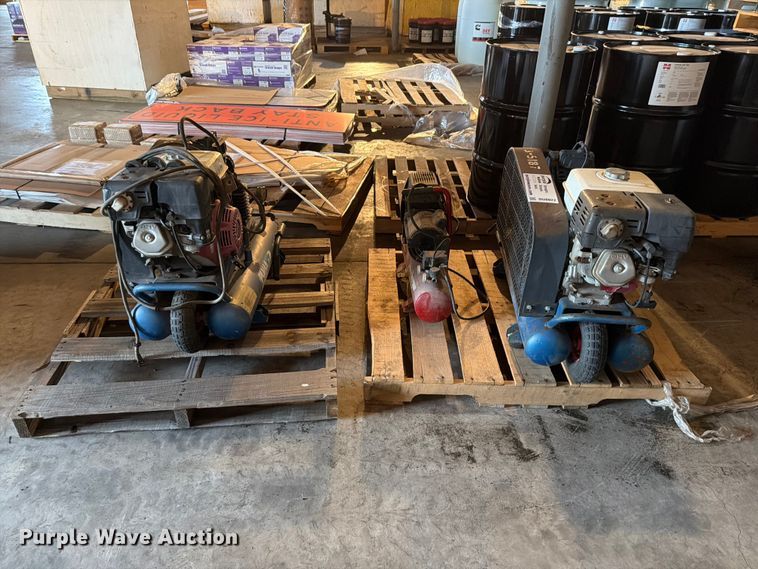 image for item DU8022 (3) air compressors