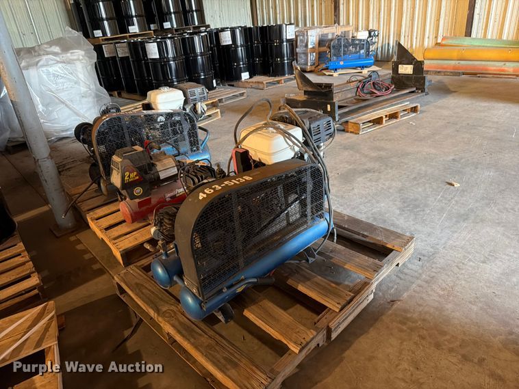 image for item DU8022 (3) air compressors