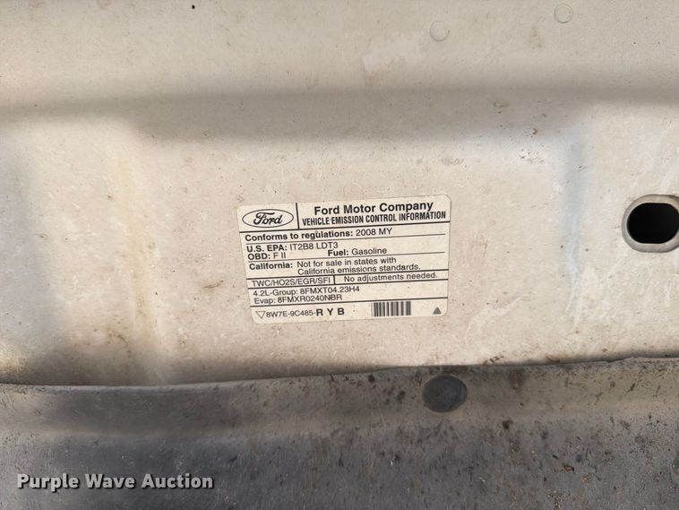 image for item DY3310 2008 Ford F150 pickup truck