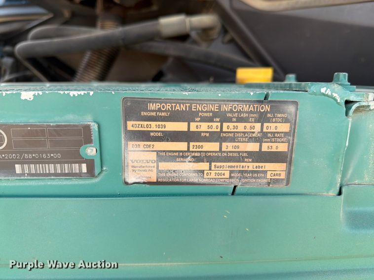 image for item DY3312 2004 Volvo L30B 