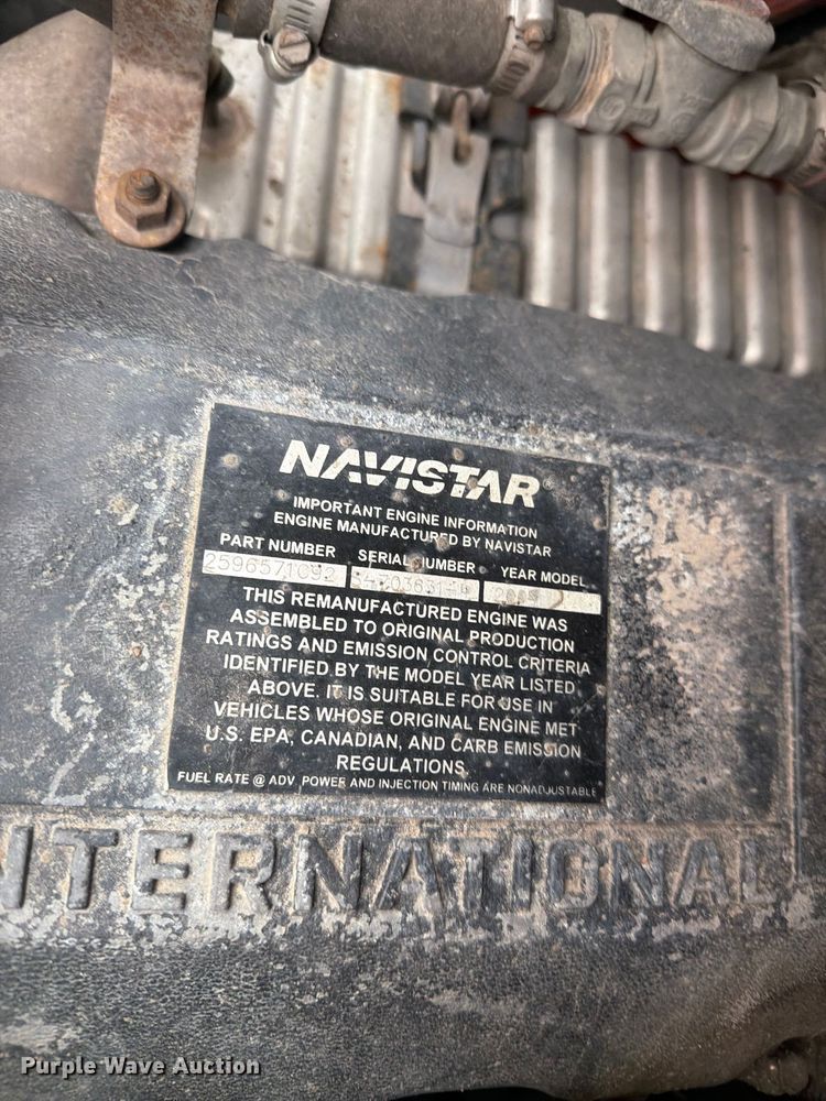 image for item DY3314 2005 International 7400 dump truck