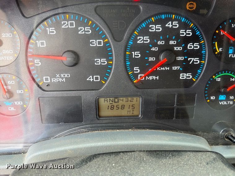 image for item DY3317 2007 International SF525 dump truck