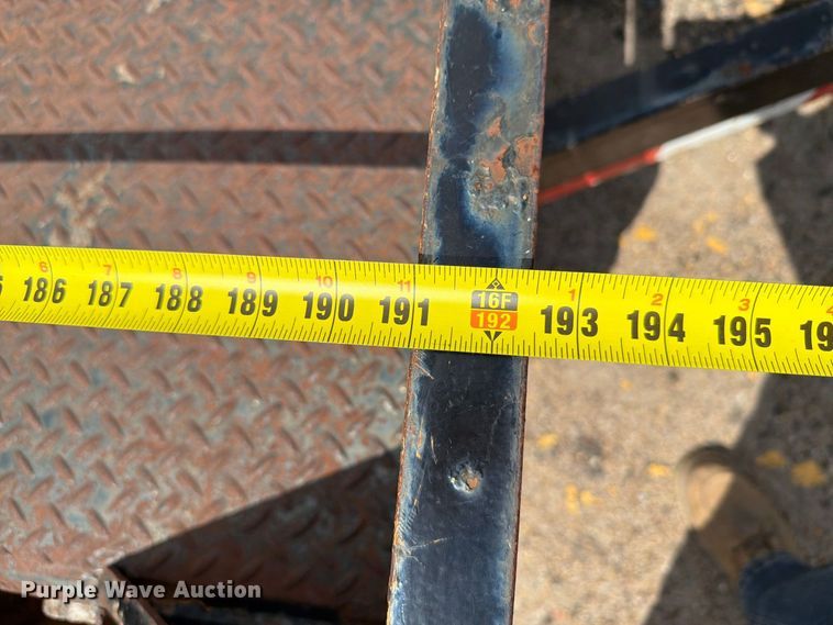 image for item DY3323 2005 Fastline utility trailer