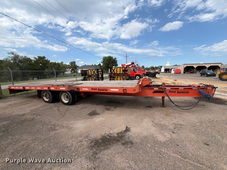 image for item DY3324 2002 Evaco Superline equipment trailer