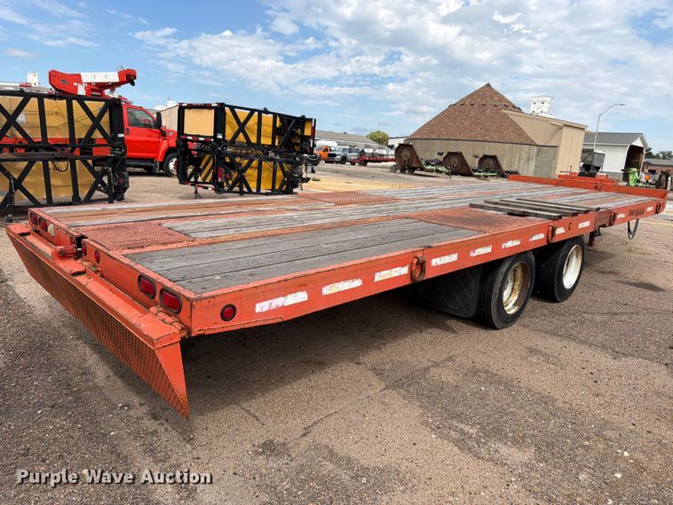 image for item DY3324 2002 Evaco Superline equipment trailer