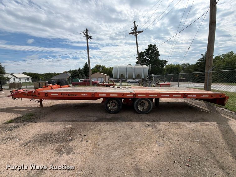 image for item DY3324 2002 Evaco Superline equipment trailer