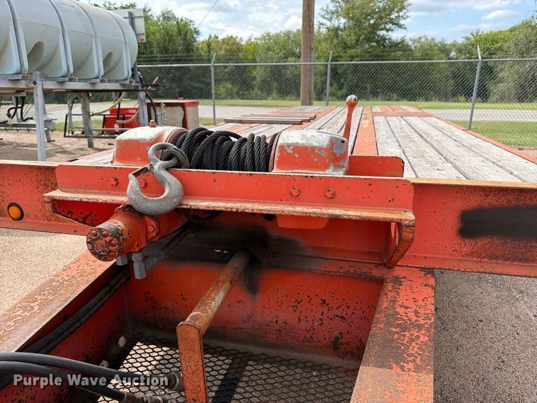 image for item DY3324 2002 Evaco Superline equipment trailer