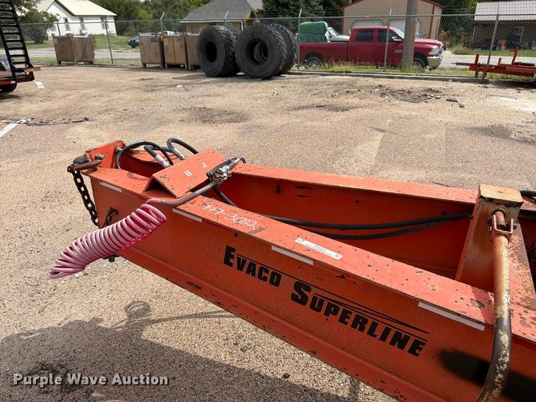 image for item DY3324 2002 Evaco Superline equipment trailer