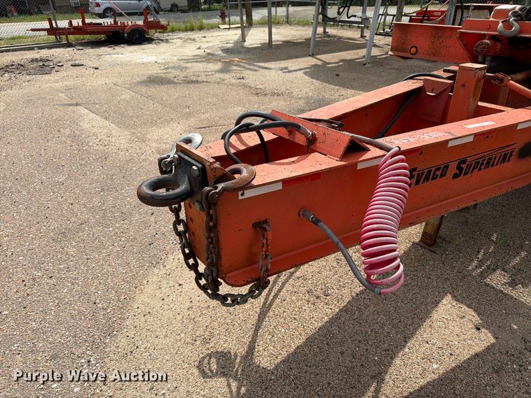 image for item DY3324 2002 Evaco Superline equipment trailer