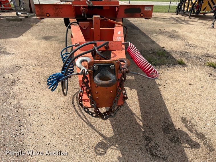 image for item DY3324 2002 Evaco Superline equipment trailer