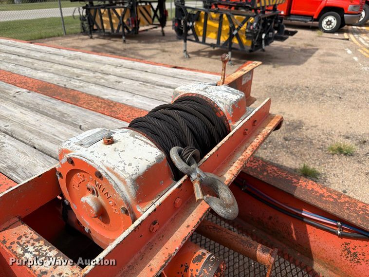 image for item DY3324 2002 Evaco Superline equipment trailer