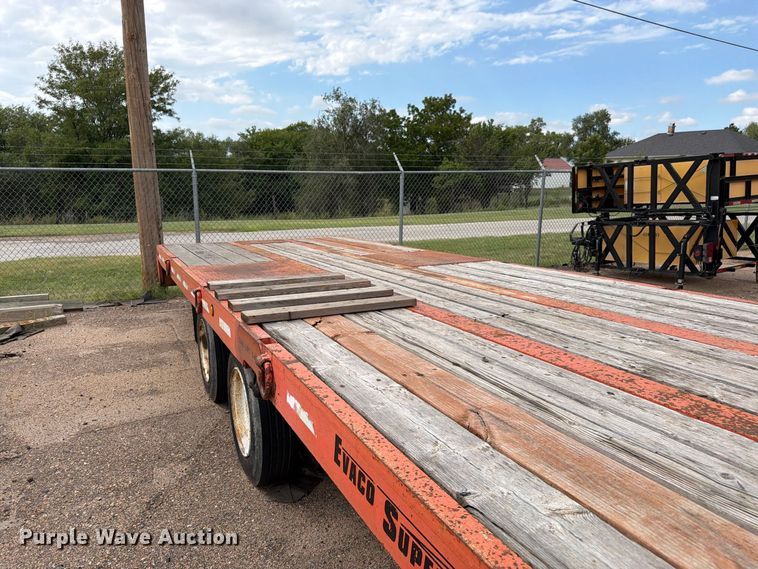image for item DY3324 2002 Evaco Superline equipment trailer