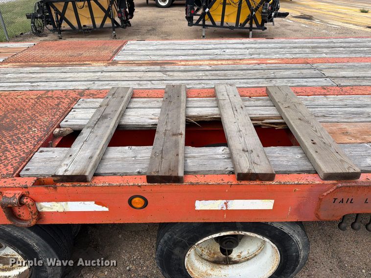 image for item DY3324 2002 Evaco Superline equipment trailer