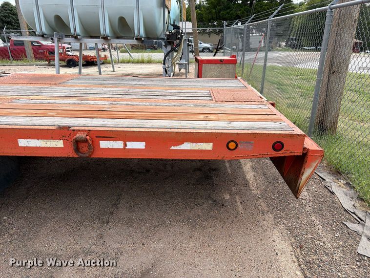 image for item DY3324 2002 Evaco Superline equipment trailer