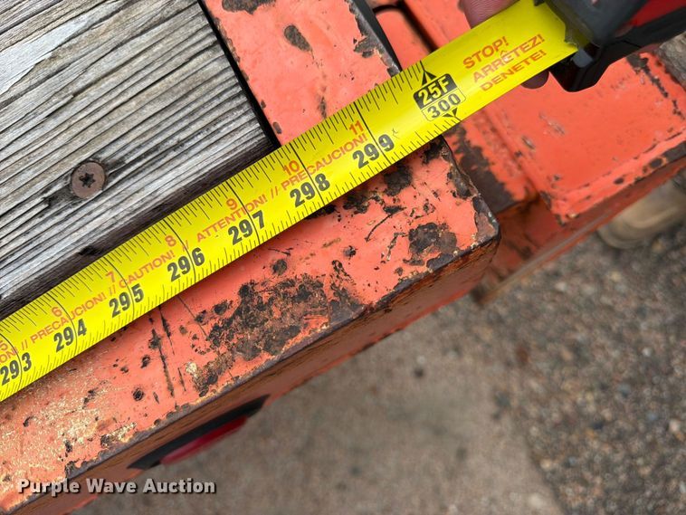 image for item DY3324 2002 Evaco Superline equipment trailer