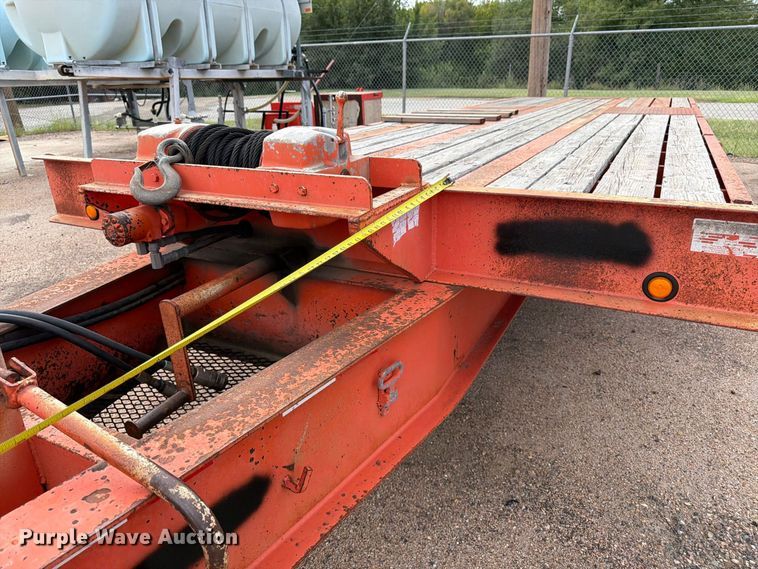 image for item DY3324 2002 Evaco Superline equipment trailer