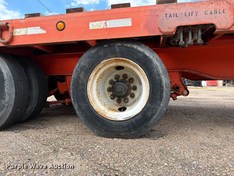 image for item DY3324 2002 Evaco Superline equipment trailer