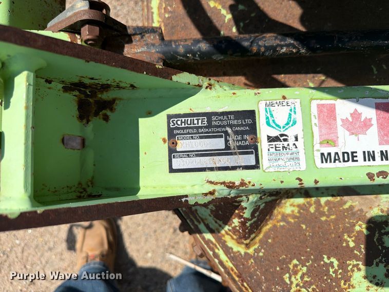 image for item DY3328 2008 Schulte XH1000 rotary mower