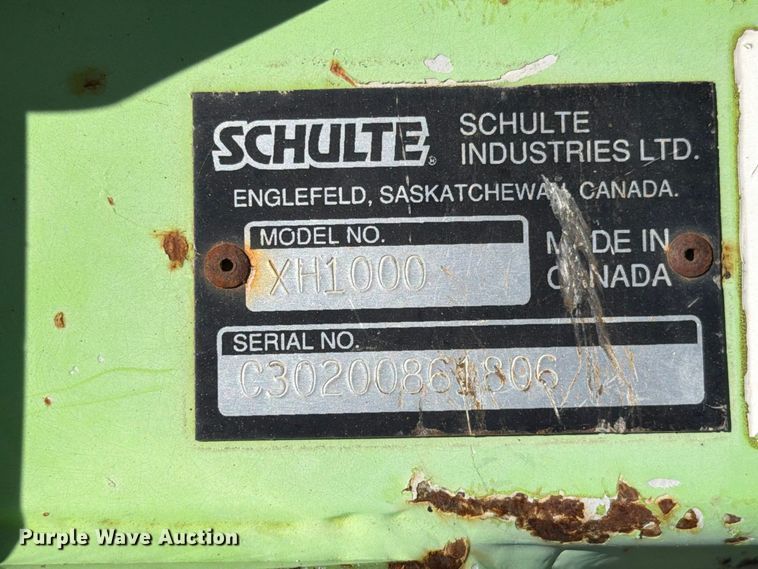 image for item DY3328 2008 Schulte XH1000 rotary mower
