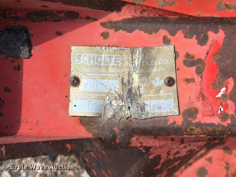 image for item DY3332 2000 Schulte XH1000 rotary mower