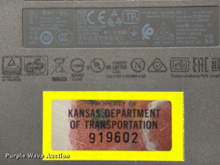 image for item DY3346 (10) Dell laptops