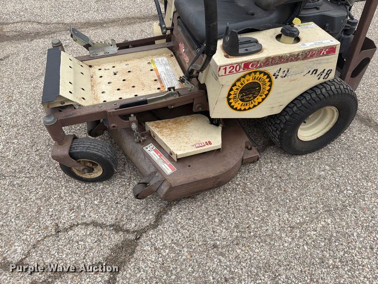image for item DY3358 Grasshopper 120K ZTR lawn mower