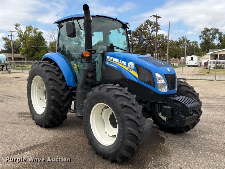 image for item DY3365 2019 New Holland T5.120 MFWD tractor