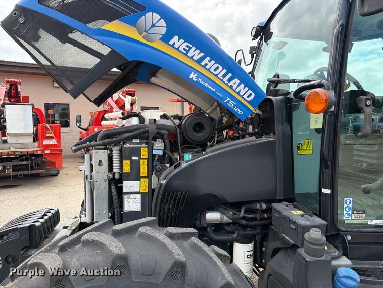 image for item DY3365 2019 New Holland T5.120 MFWD tractor