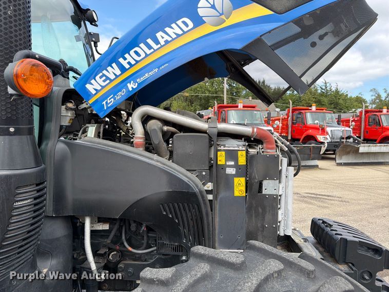 image for item DY3365 2019 New Holland T5.120 MFWD tractor