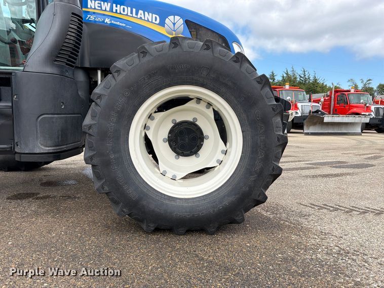 image for item DY3365 2019 New Holland T5.120 MFWD tractor