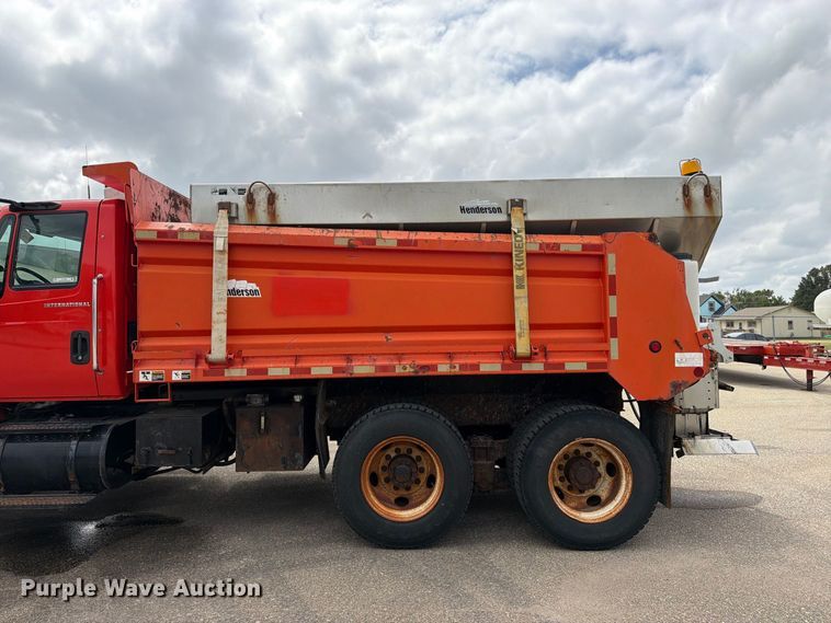 image for item DY3368 2007 International 7400 dump truck