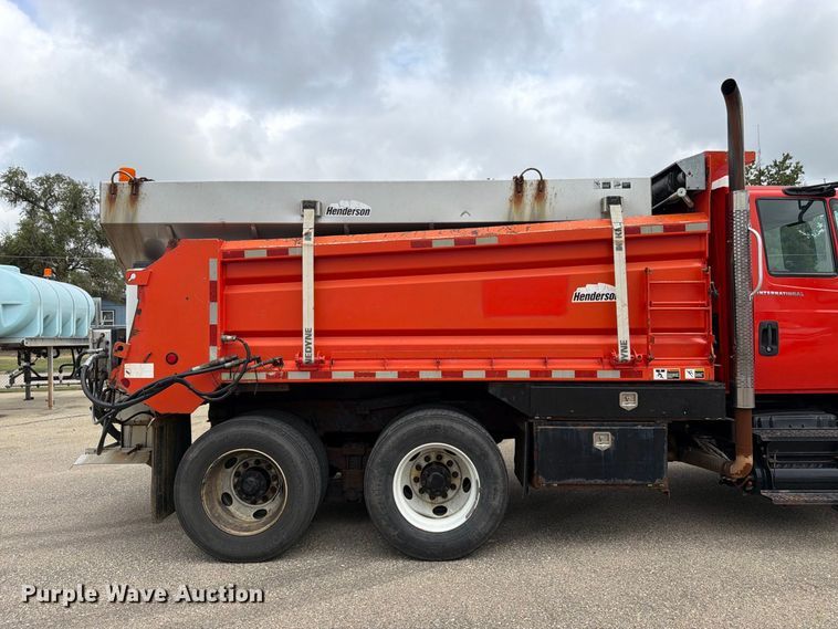 image for item DY3370 2007 International 7400 dump truck