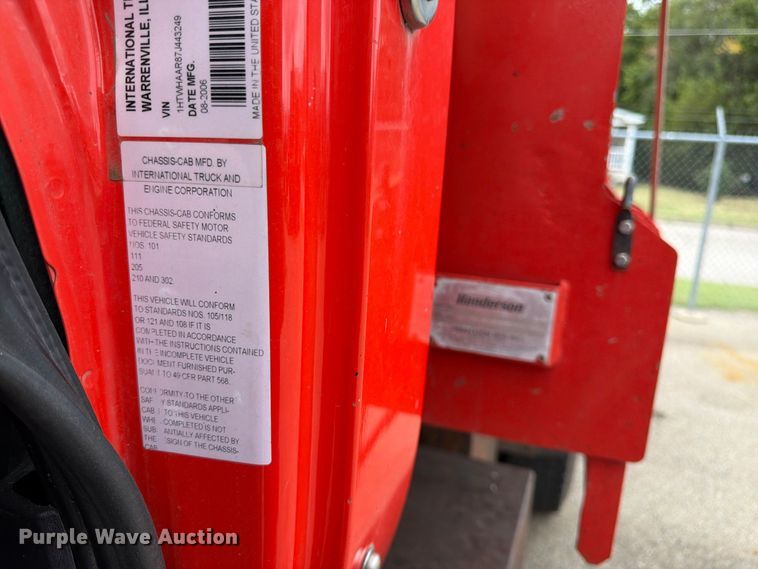 image for item DY3371 2007 International 7400 dump truck