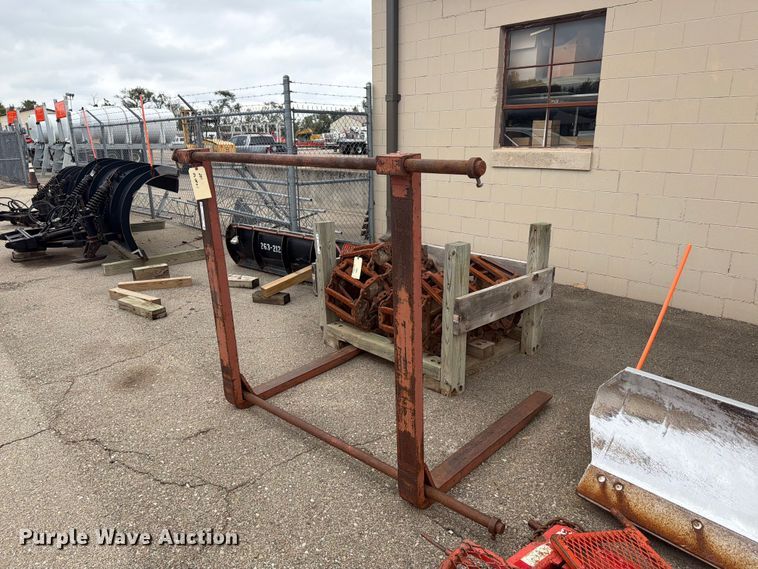 Wheel loader forks