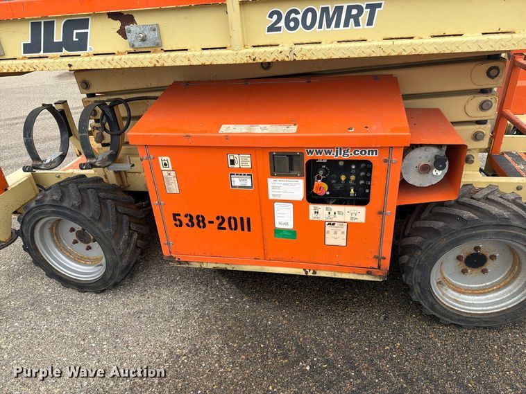 image for item DY3388 2011 JLG 260MRT scissor lift