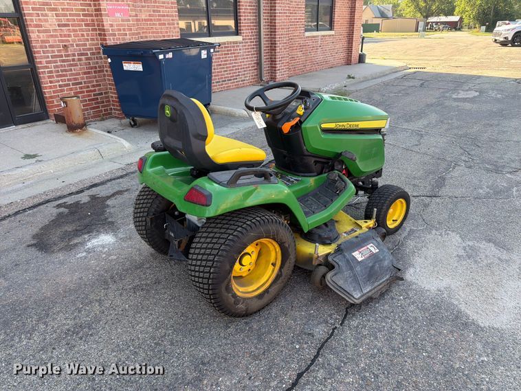 image for item DY3391 2017 John Deere X570 lawn mower
