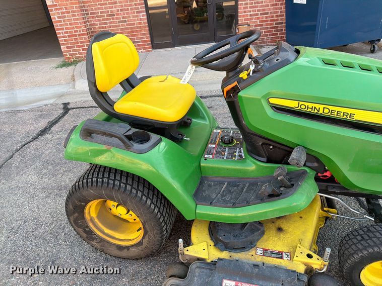 image for item DY3391 2017 John Deere X570 lawn mower