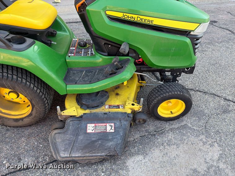 image for item DY3391 2017 John Deere X570 lawn mower