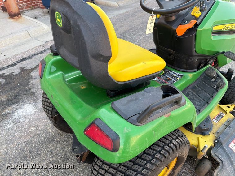 image for item DY3391 2017 John Deere X570 lawn mower